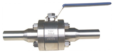 3-Piece Forged Steel High-pressure Ball Valve